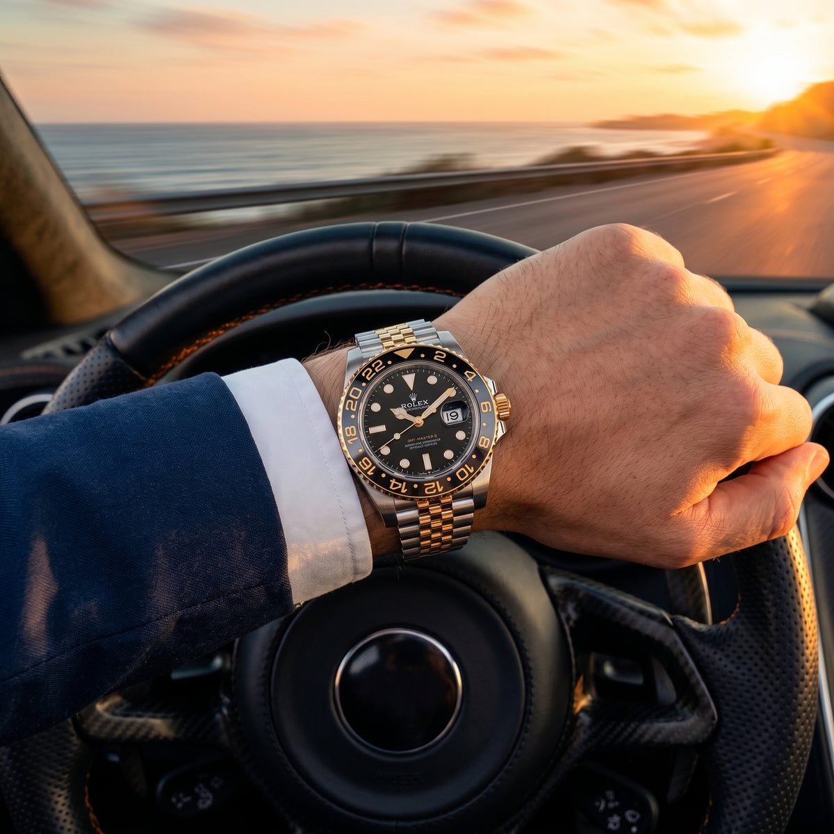 Rolex-Oyster perpetual GTM Master II
