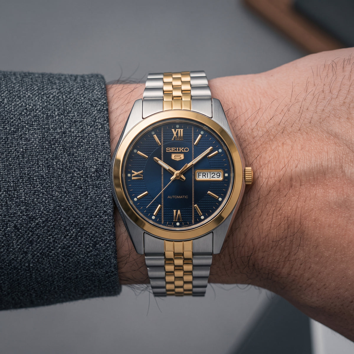 Seiko SUR474P1 Sapphire Quartz Blue