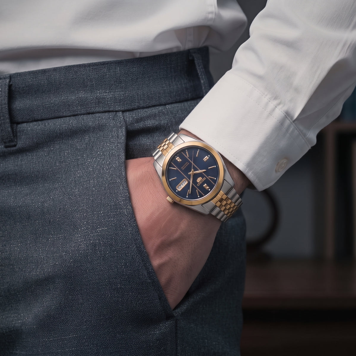 Seiko SUR474P1 Sapphire Quartz Blue